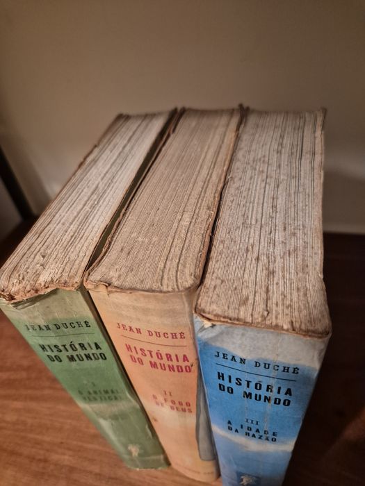 História do mundo - 3 volumes - Jean Duché