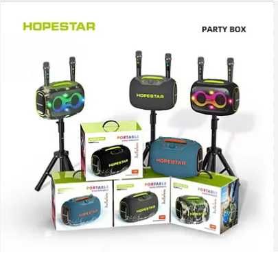 Беспроводная  Bluetooth колонка HOPESTAR PARTYBOX, 120 ВТ