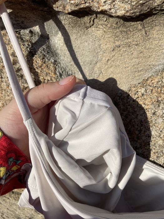 Top de workout branco