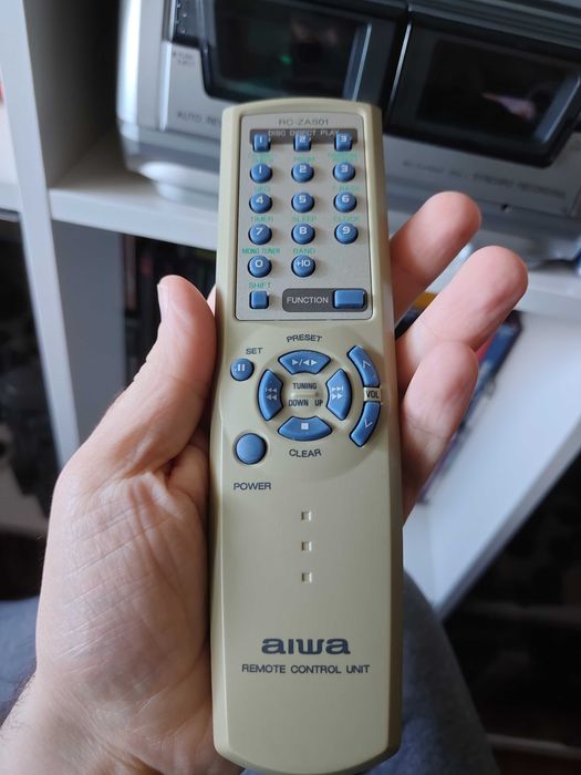 Aparelhagem Aiwa NSX-555 – Restaurada