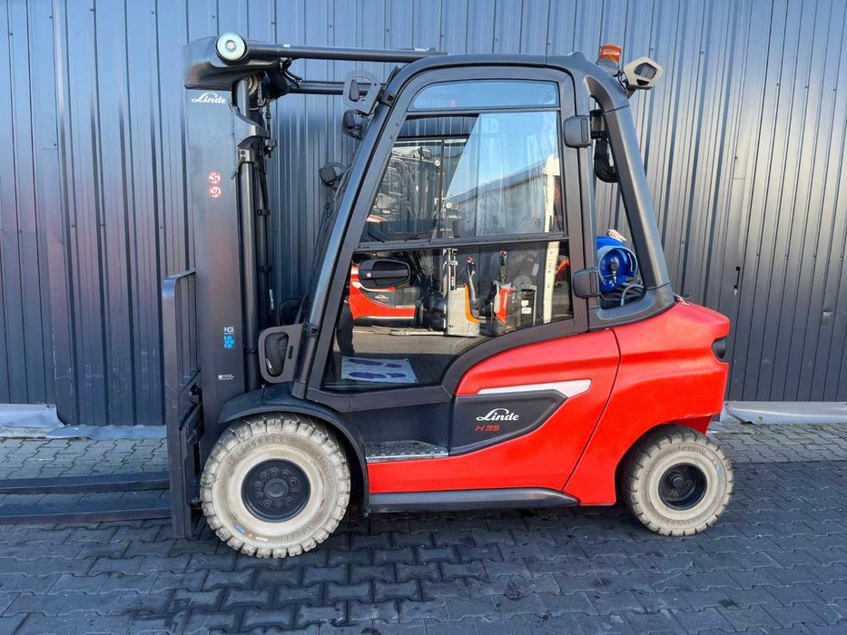 Wózek widłowy Linde H35T-01 LPG 2023 rok Przesuw Kabina
