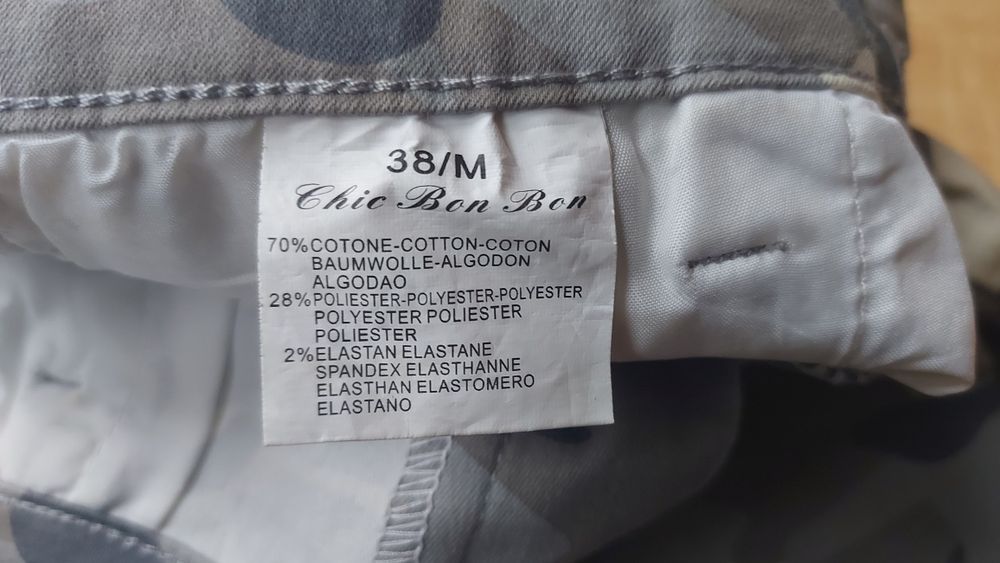 Spodnie damskie Jeans moro roz. 38/M