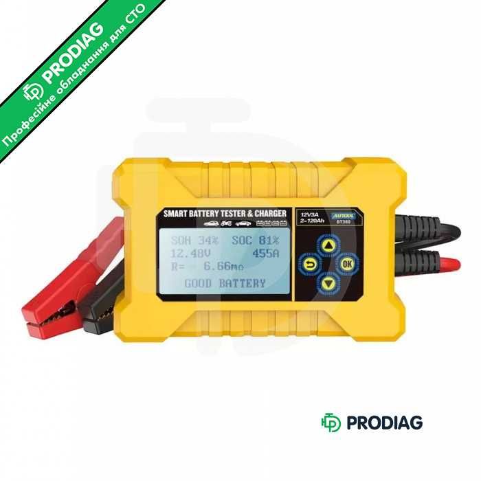 AUTOOL BT380 - тестер АКБ і зарядний пристрій