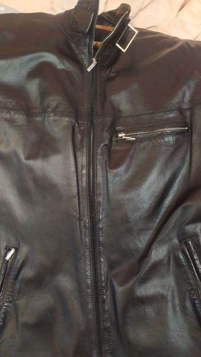 Шкіряна чорна  коричнева