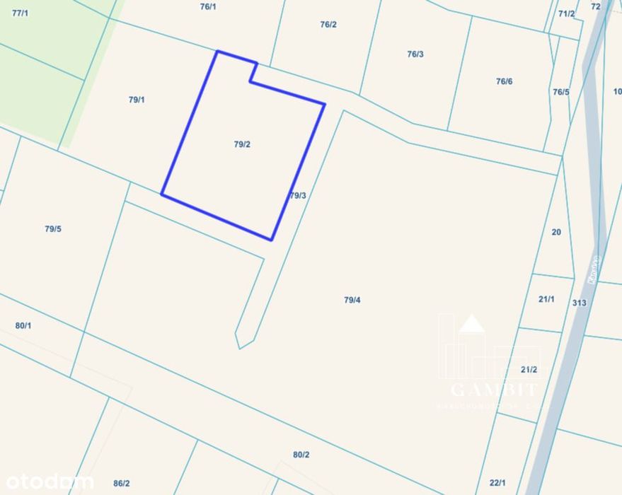 Piękna działka budowlana w uroczym miejscu