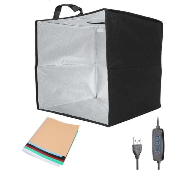 Tenda de iluminação suave para fotografia com 144 LEDs, estúdio