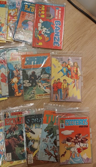 Revistas bd diversas antigas