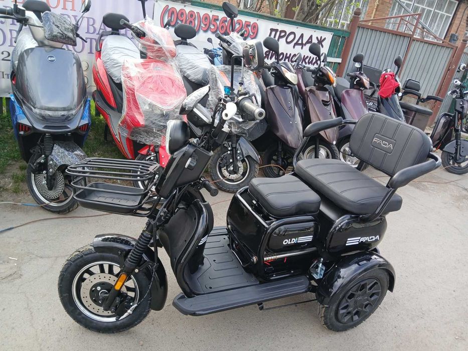 Электротрайк FADA OLDi MAX 1100w-72V-20AH