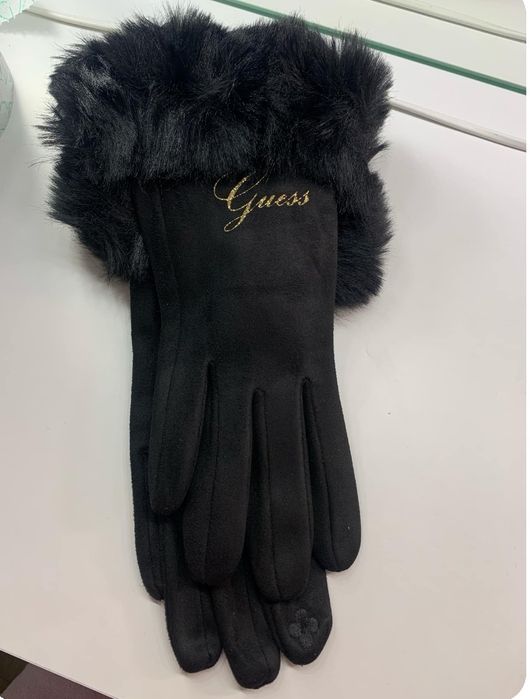 Rękawiczki damskie Guess r. S/M czarne