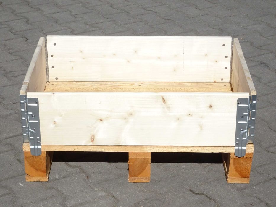 Nadstawki NOWE IPPC na Palety 80 x 60cm Skrzynie  grządki , Warzywniak