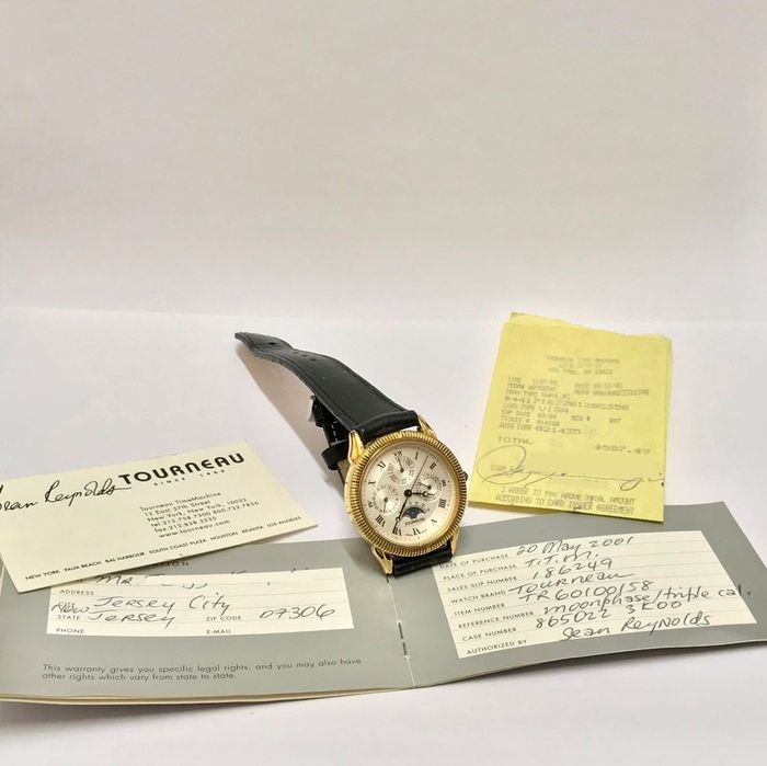 Tourneau TimeMachine Moonphase Triple Calendar zegarek męski ref. 865022
