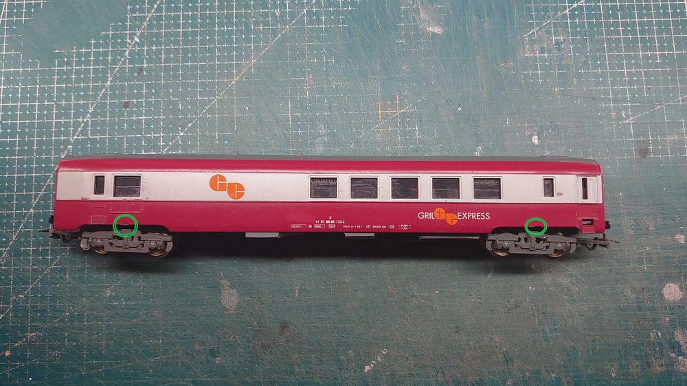 Carruagem Grill Express SNCF Jouef para CP – Lote 3 - 1/87