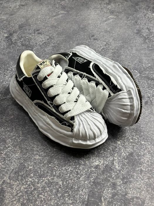 MMY Maison Mihara Yasuhiro BLAKEY черные белые opium archive distress