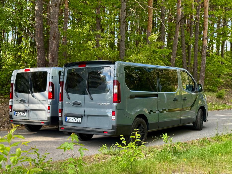 Wynajem Busa Renault Trafic 9 osobowe busów wypożyczalnia Wolbrom