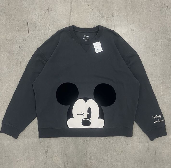 Світшот Disney X Coach Mickey Mouse Sweatshirt. Оригінал