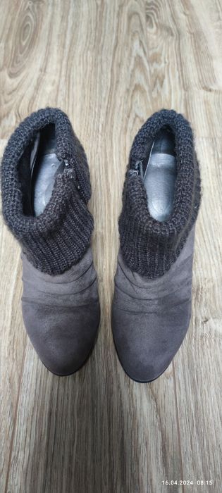 Botki damskie roz 38