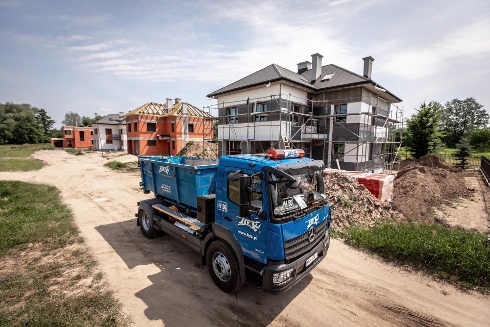 Wywóz śmieci z budowy, remontu. Kontenery na odpady.Warszawa i okolice