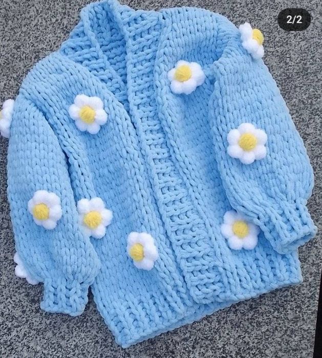 Кардиган, кофта. Плюшева пуффі