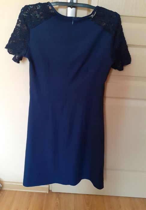 Sukienka granatowa S 36 Polska