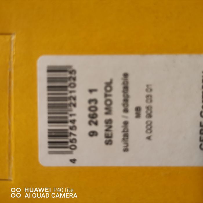 Sensor de nível de óleo motor Mercedes E 220
