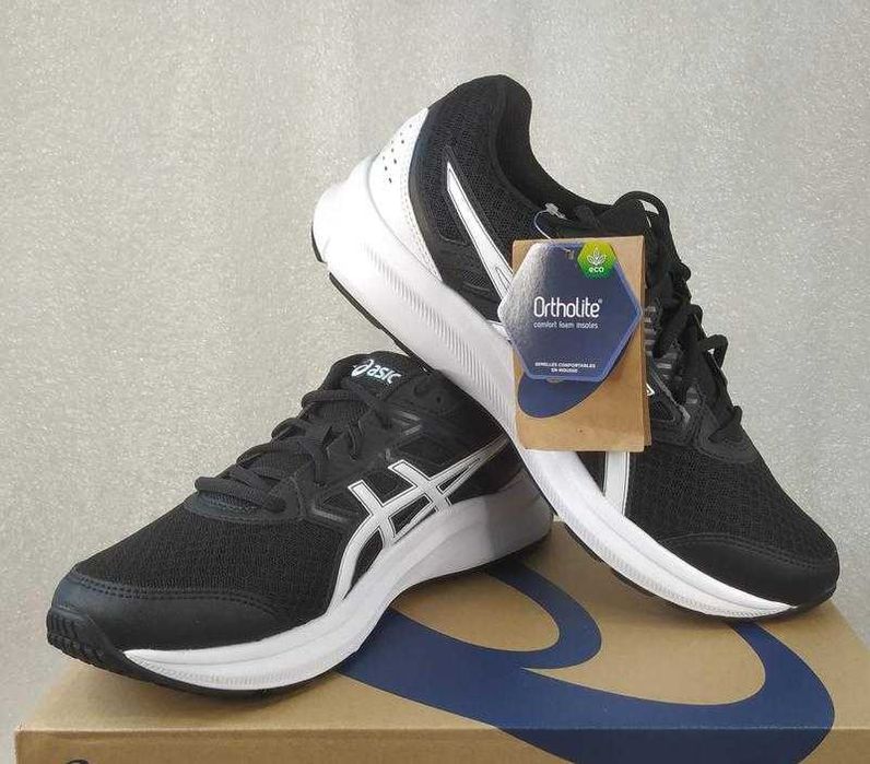 ДЕШЕВО! Кроссовки ASICS Jolt 3 Black/White Оригинал 25.5 см