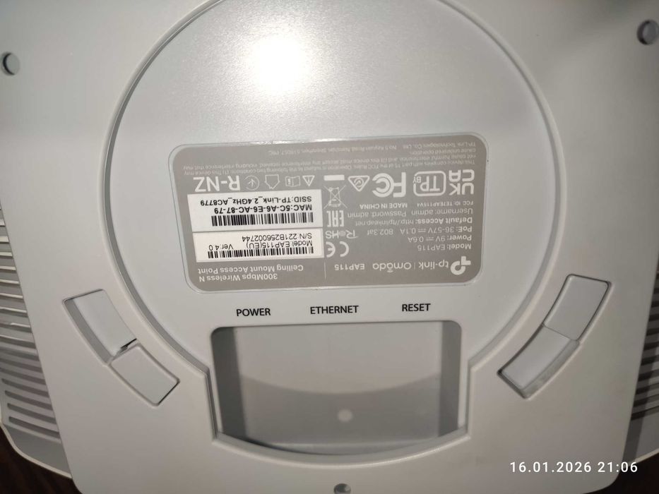 Access Point TP Link EAP115 POE