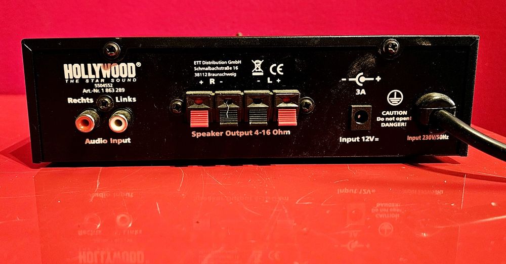 Wzmacniacz z Bluetooth Hollywood Mini 200