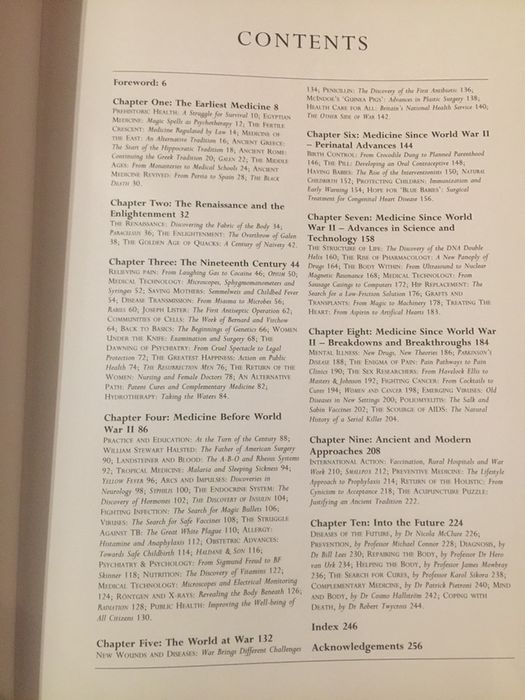 A history of medicine - from prehistory to the year 2020