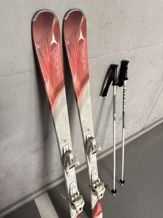 Atomic Affinity 152 + Kije narciarskie na Wzrost 165-175