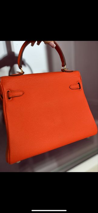 Сумка Hermes kelly 28 см в наявності шкіра togo