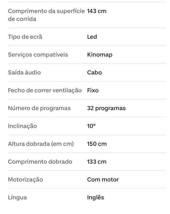 Passadeira de exercício