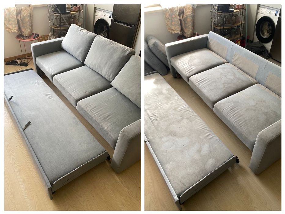 Limpeza profissional de sofás colchões carpetes e tapetes