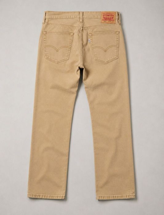 Levi’s 514 Straight W34 L34 — чоловічі джинси бежеві, прямий крій