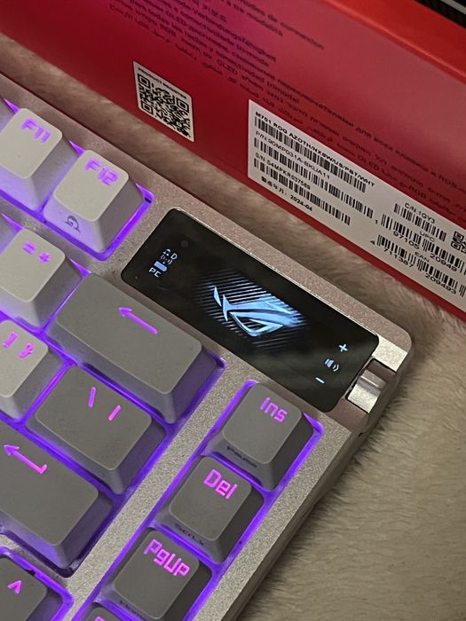 Клавиатура Asus ROG Azoth NX Snow (Белая) на гарантии до Ноября 2026г.