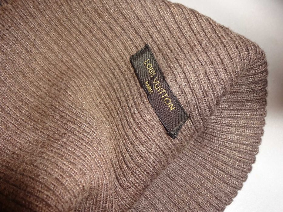LOUIS VUITTON Paris brązowa czapka