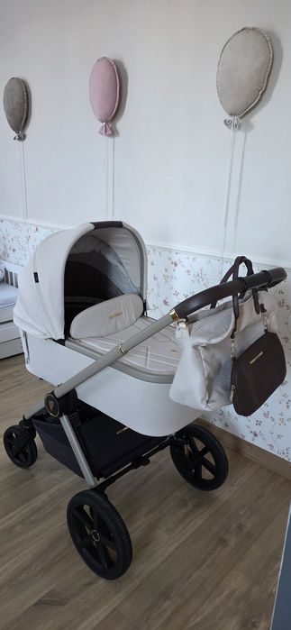 Wózek Venicci Tinum UPline Beige beżowy