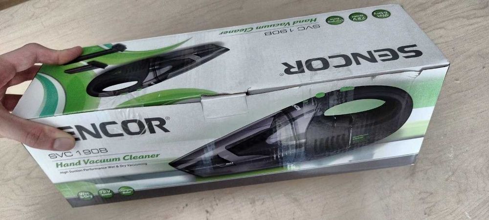 Пилосос ручний для столу Sencor SVC190B