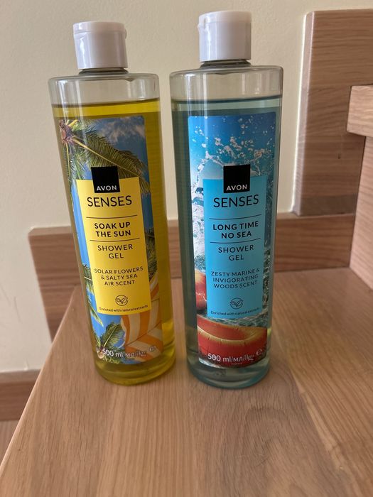 Avon senses żele pod prysznic