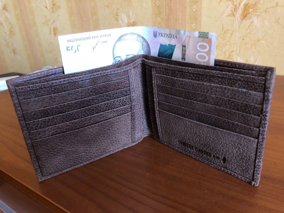 гаманець кошелек пормоне  натуральна шкіра не б/в