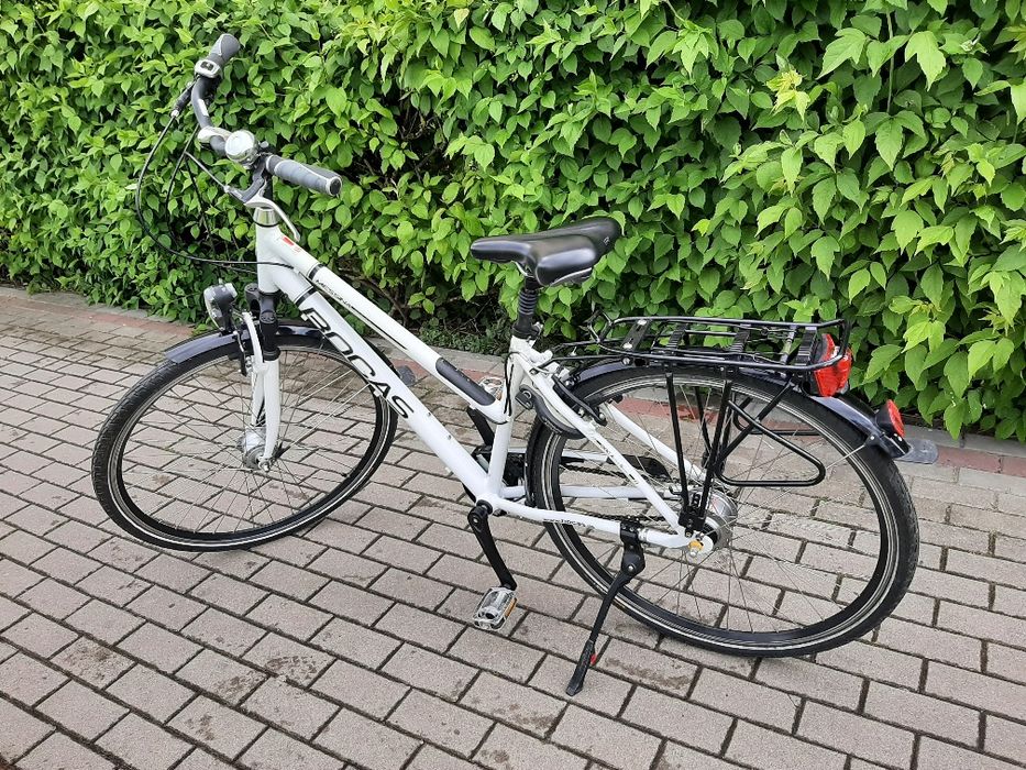 Rower trekkingowy BOCAS 28 cali Nexus 8 biały