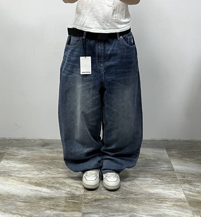 Нові широкі джинси SUPER BAGGY rap jeans широкие джинсы бегги реп Jaded London typ