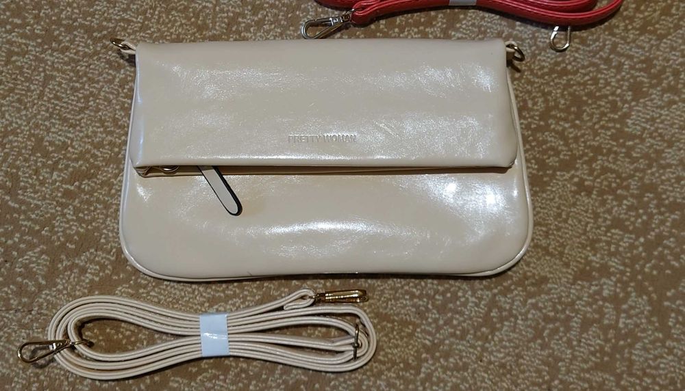 Сумка женская PRETTY WOMAN, цвет бежевый.