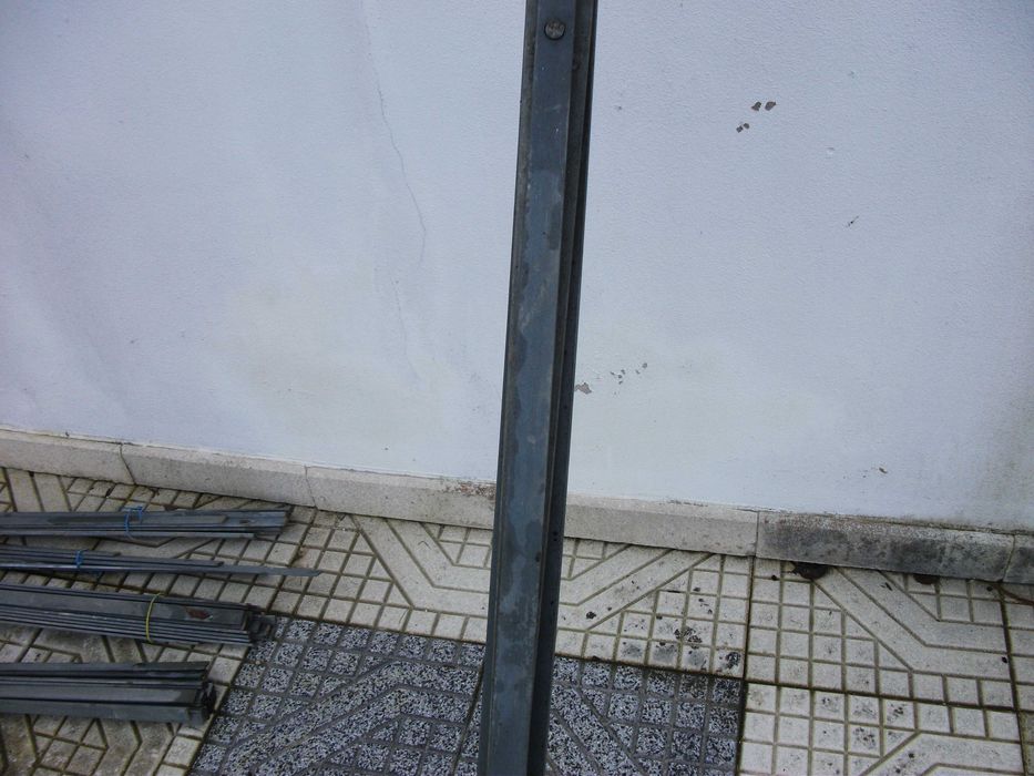 Barras de ferro galvanizada para fazer gradeamento