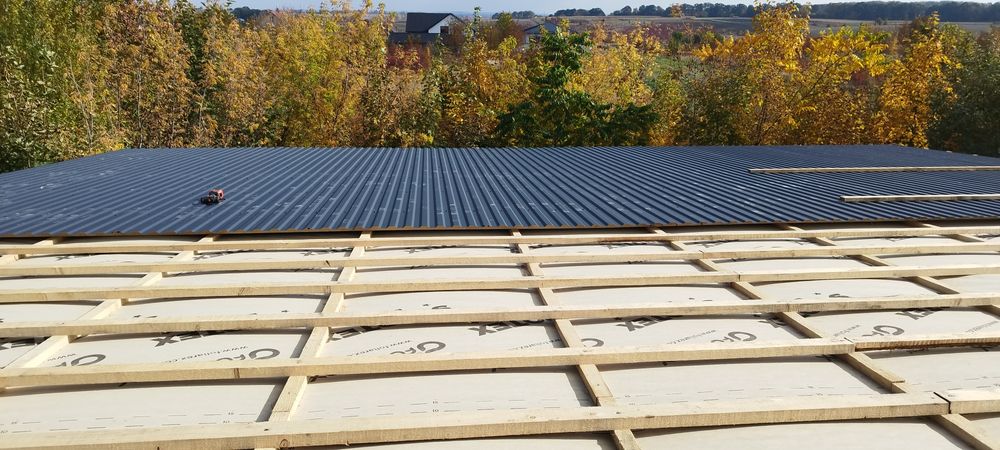 Фарбування дахів, перекриття дахів