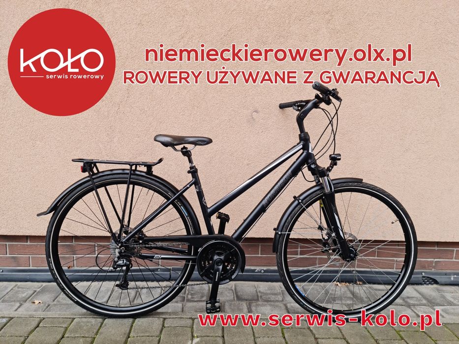 Rower damski damka trekkingowy MORRISON koła 28 SHIMANO DEORE okazja