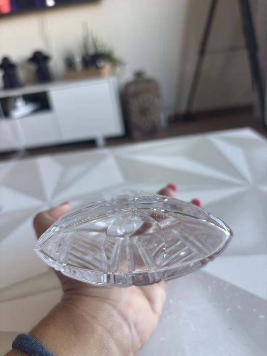 Garrafa de Bolso para Whisky em Cristal Atlantis – Vintage