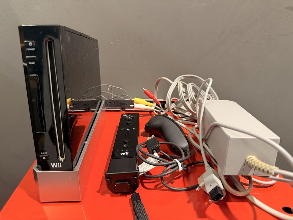 Wii nintendo com um comando
