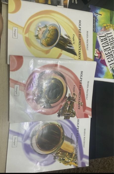 Solfeż elementarny Maria Wacholc  3,4,5 czesc