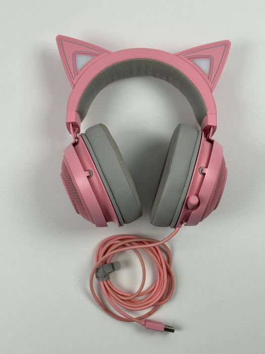 Słuchawki Razer Kraken Kitty Edition Quartz Pink / Quartz