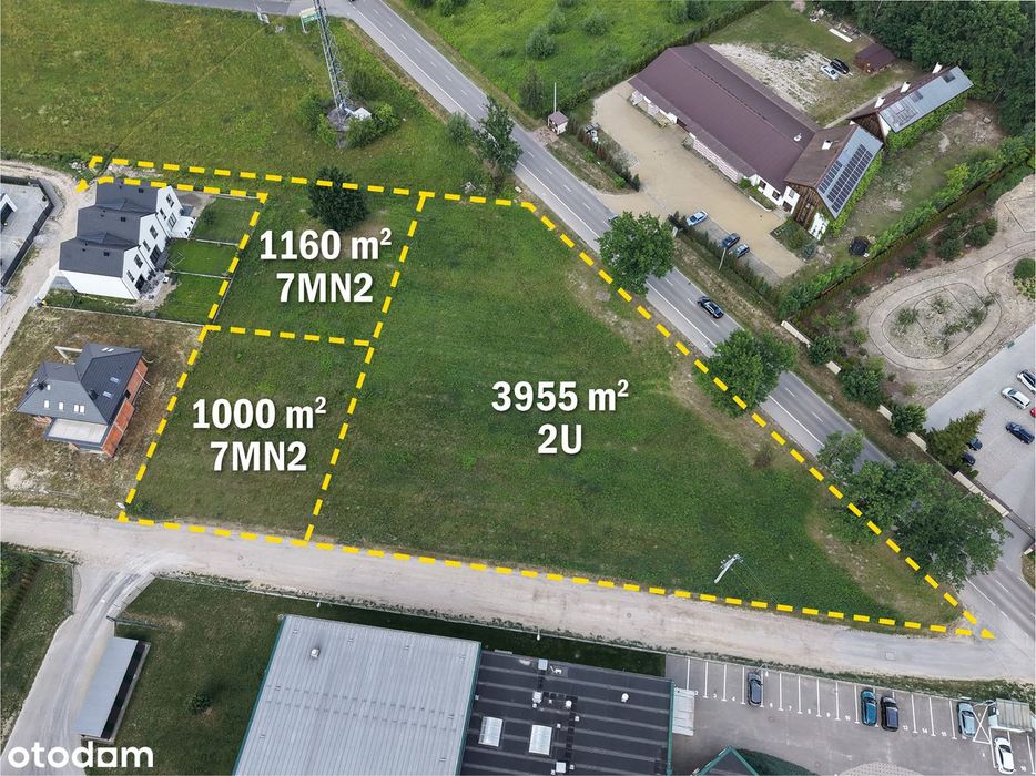 Działka inwestycyjna 6115 m² – Solec k. Konstancina - Widok 2